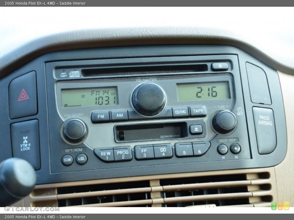 Saddle Interior Audio System for the 2005 Honda Pilot EX-L 4WD #77845496