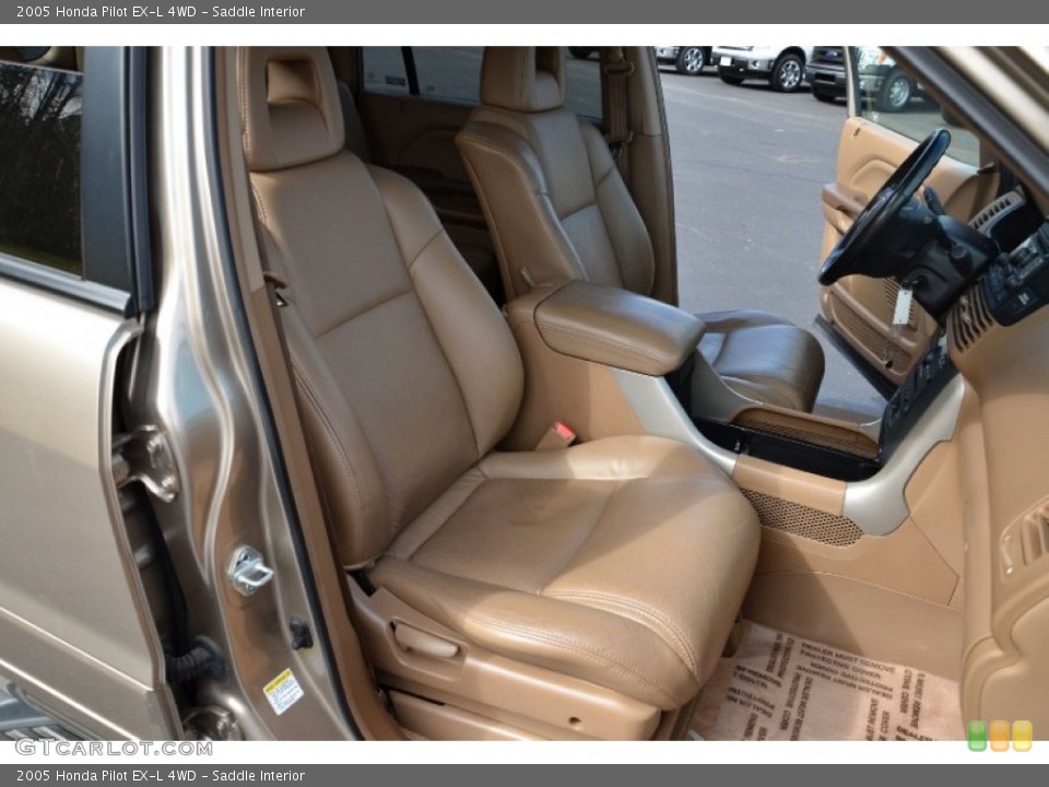 Saddle Interior Front Seat for the 2005 Honda Pilot EX-L 4WD #77845617