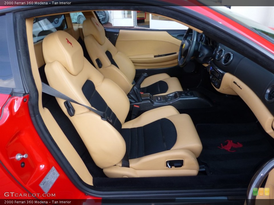 Tan Interior Front Seat for the 2000 Ferrari 360 Modena #77845662