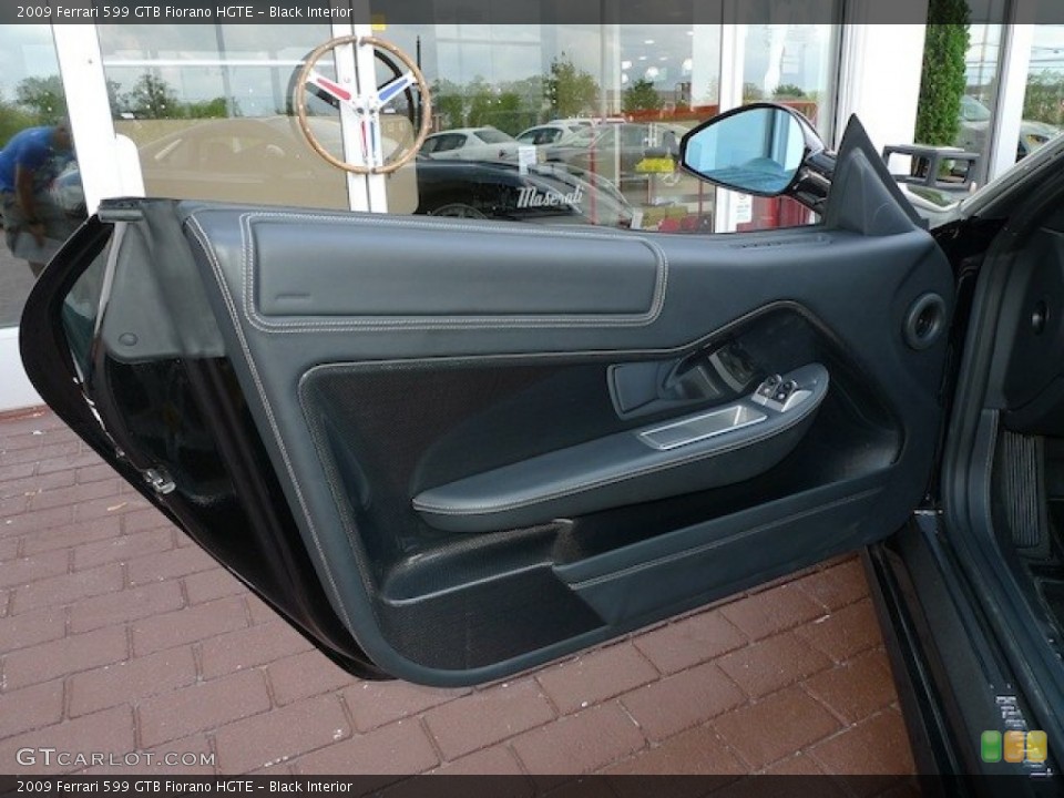 Black Interior Door Panel for the 2009 Ferrari 599 GTB Fiorano HGTE #77846070