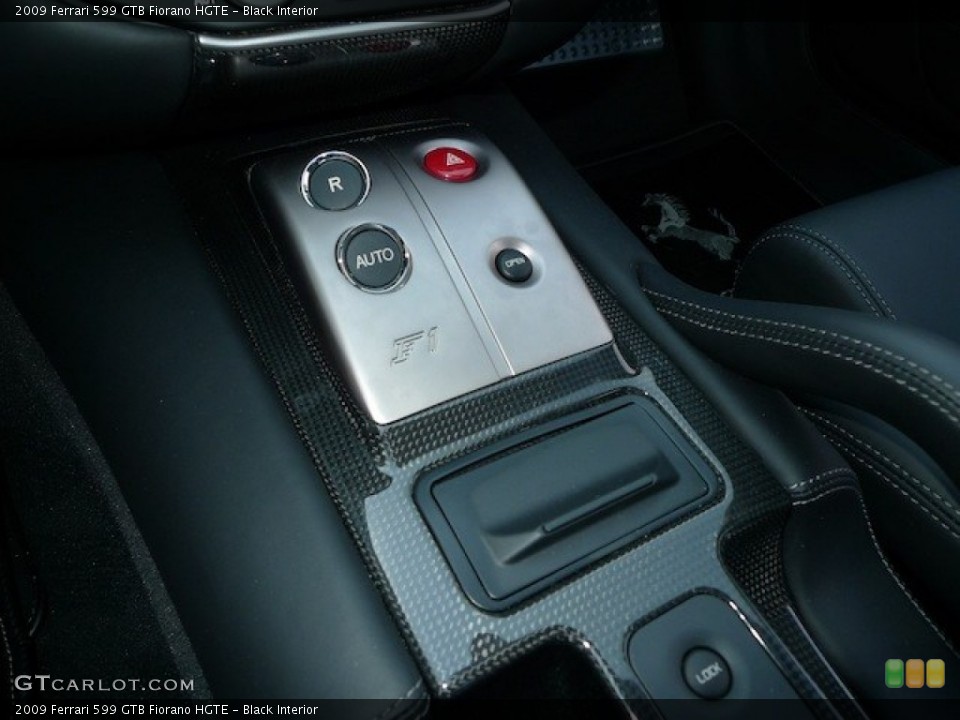 Black Interior Controls for the 2009 Ferrari 599 GTB Fiorano HGTE #77846235
