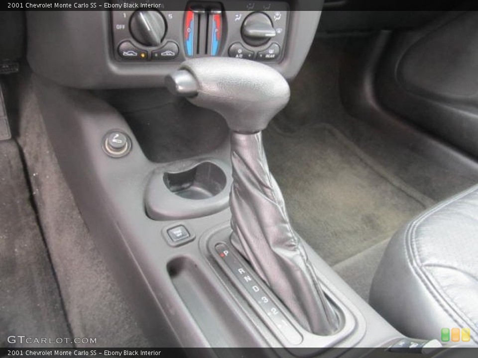 Ebony Black Interior Transmission for the 2001 Chevrolet Monte Carlo SS #77846283