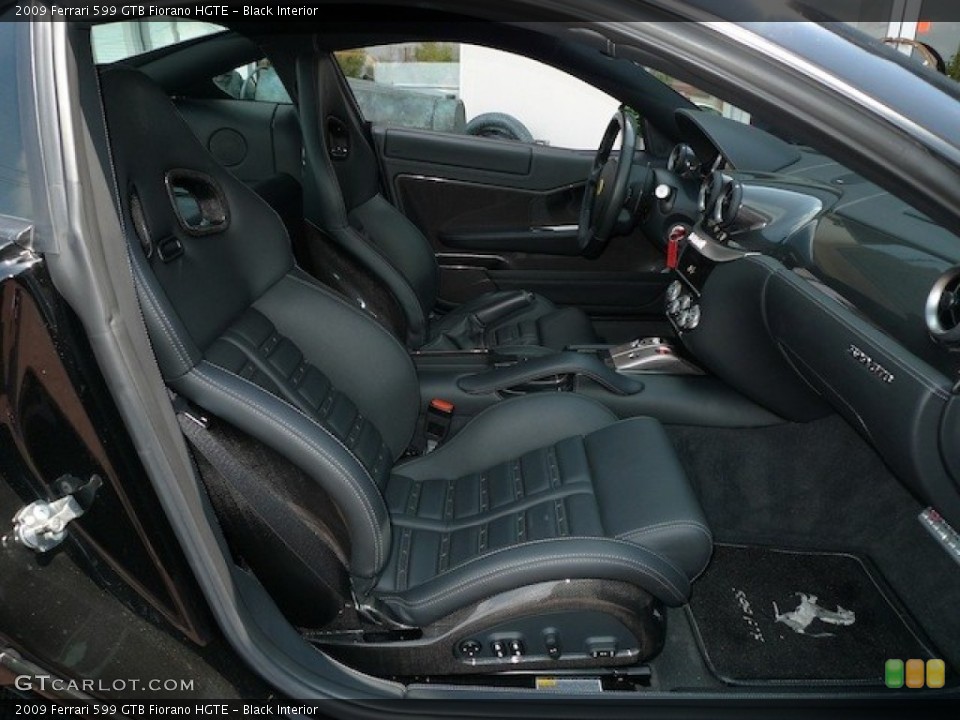 Black Interior Photo for the 2009 Ferrari 599 GTB Fiorano HGTE #77846400