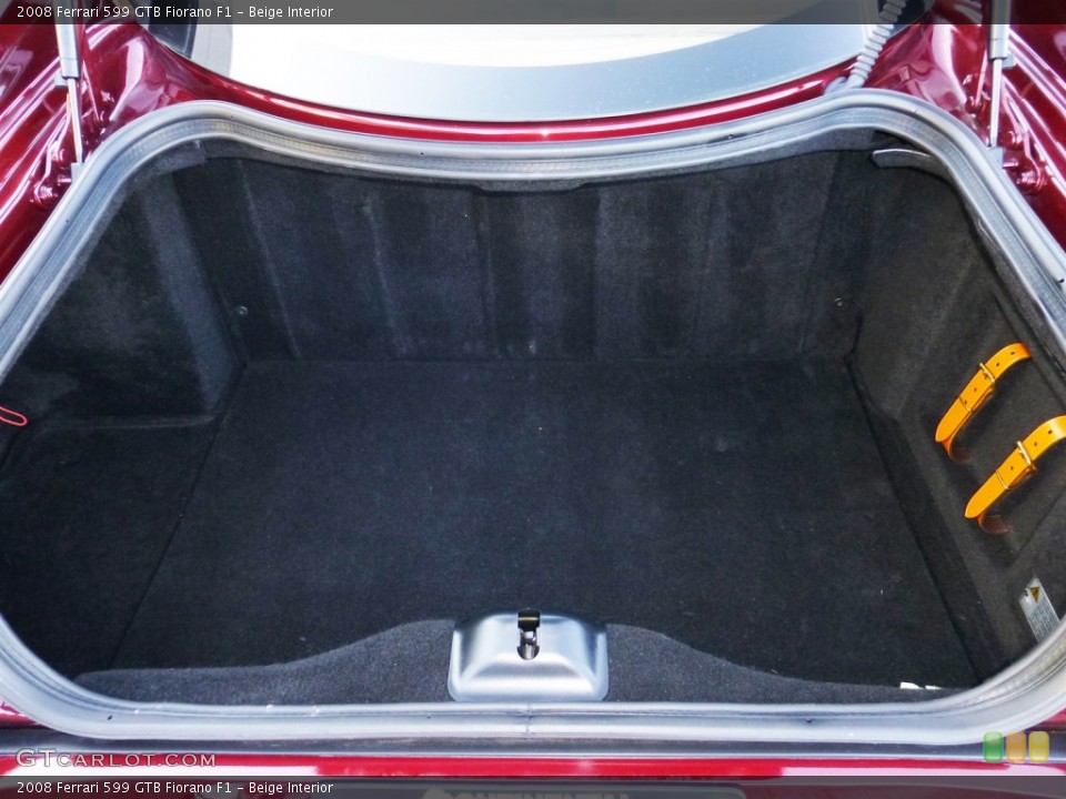 Beige Interior Trunk for the 2008 Ferrari 599 GTB Fiorano F1 #77847177