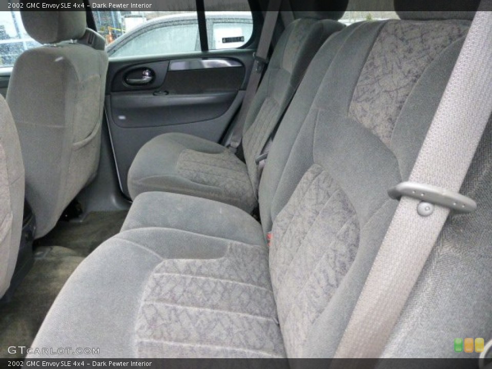 Dark Pewter Interior Rear Seat for the 2002 GMC Envoy SLE 4x4 #77847765