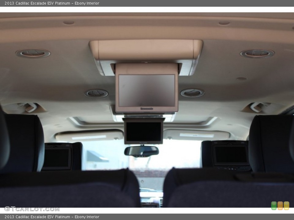 Ebony Interior Entertainment System for the 2013 Cadillac Escalade ESV Platinum #77848243