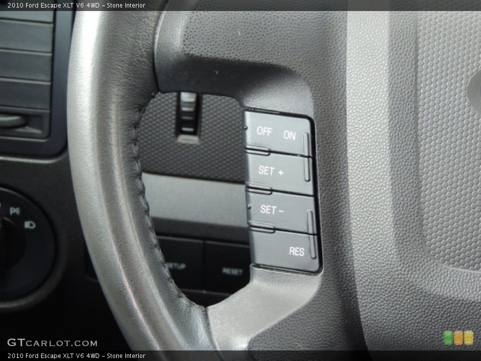 Stone Interior Controls for the 2010 Ford Escape XLT V6 4WD #77848614