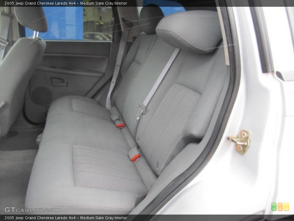 Medium Slate Gray Interior Rear Seat for the 2005 Jeep Grand Cherokee Laredo 4x4 #77848943