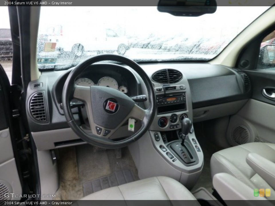 Gray Interior Prime Interior for the 2004 Saturn VUE V6 AWD #77848969