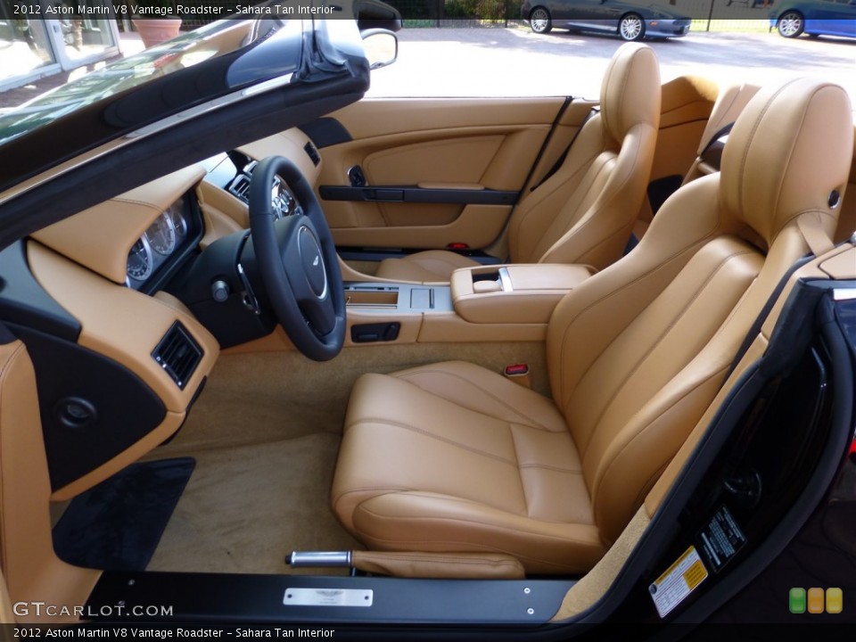 Sahara Tan Interior Front Seat for the 2012 Aston Martin V8 Vantage Roadster #77850013