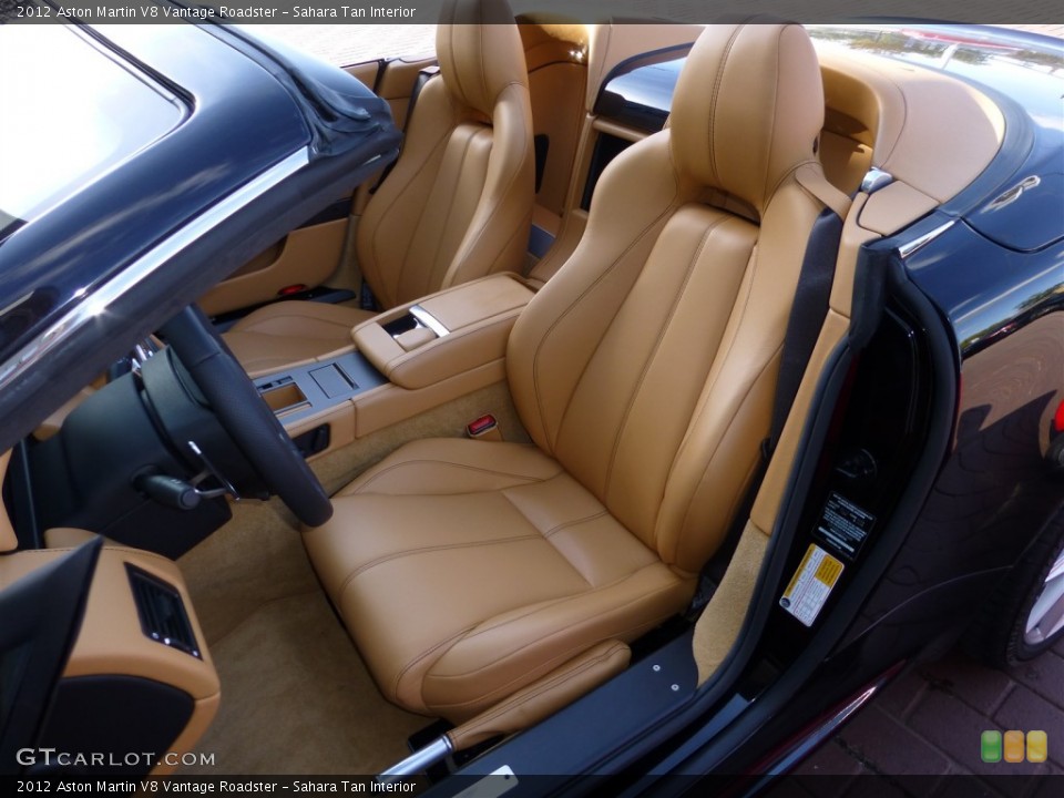 Sahara Tan Interior Front Seat for the 2012 Aston Martin V8 Vantage Roadster #77850036