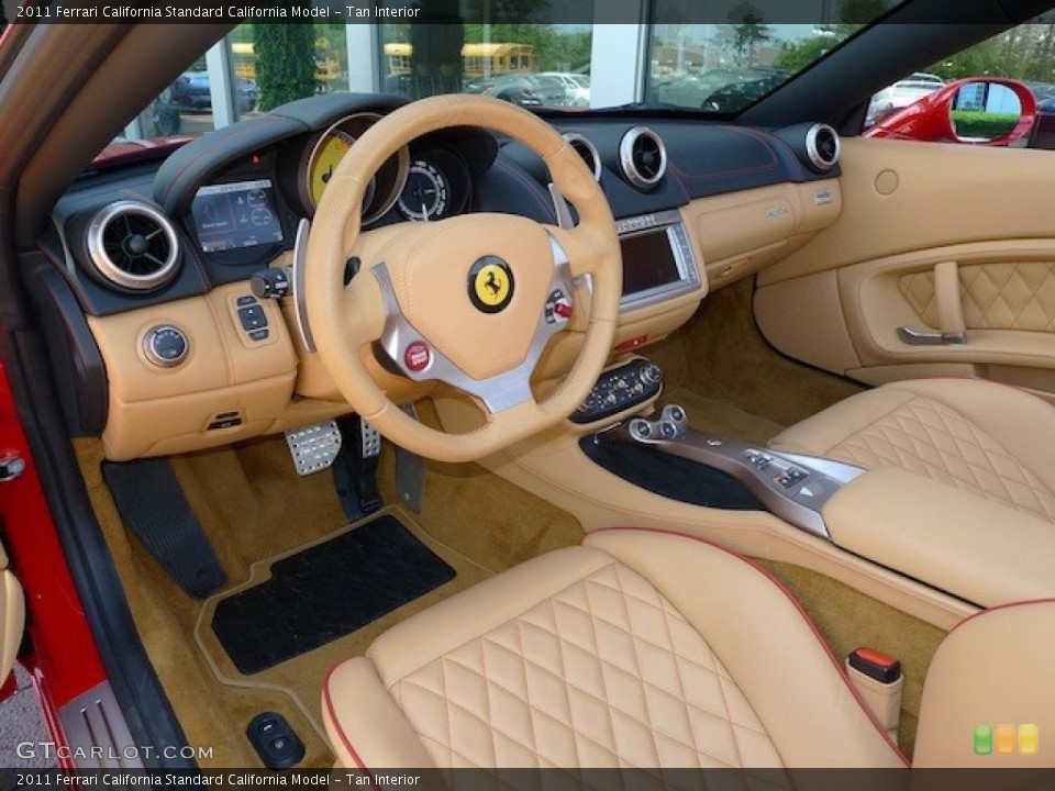 Tan Interior Prime Interior for the 2011 Ferrari California  #77850674