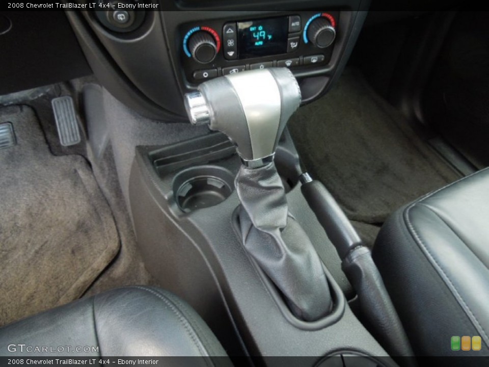 Ebony Interior Transmission for the 2008 Chevrolet TrailBlazer LT 4x4 #77850780