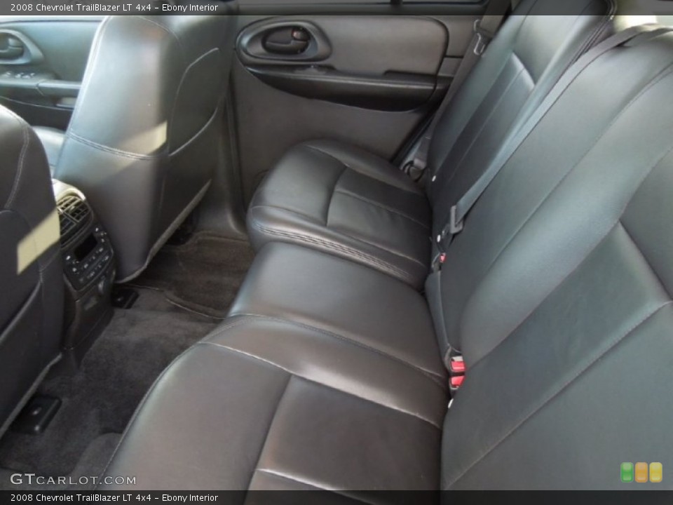 Ebony Interior Rear Seat for the 2008 Chevrolet TrailBlazer LT 4x4 #77850930