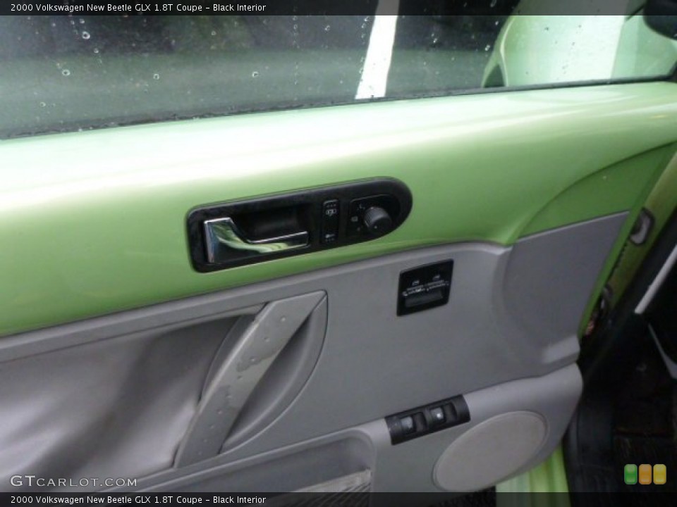Black Interior Door Panel for the 2000 Volkswagen New Beetle GLX 1.8T Coupe #77852130