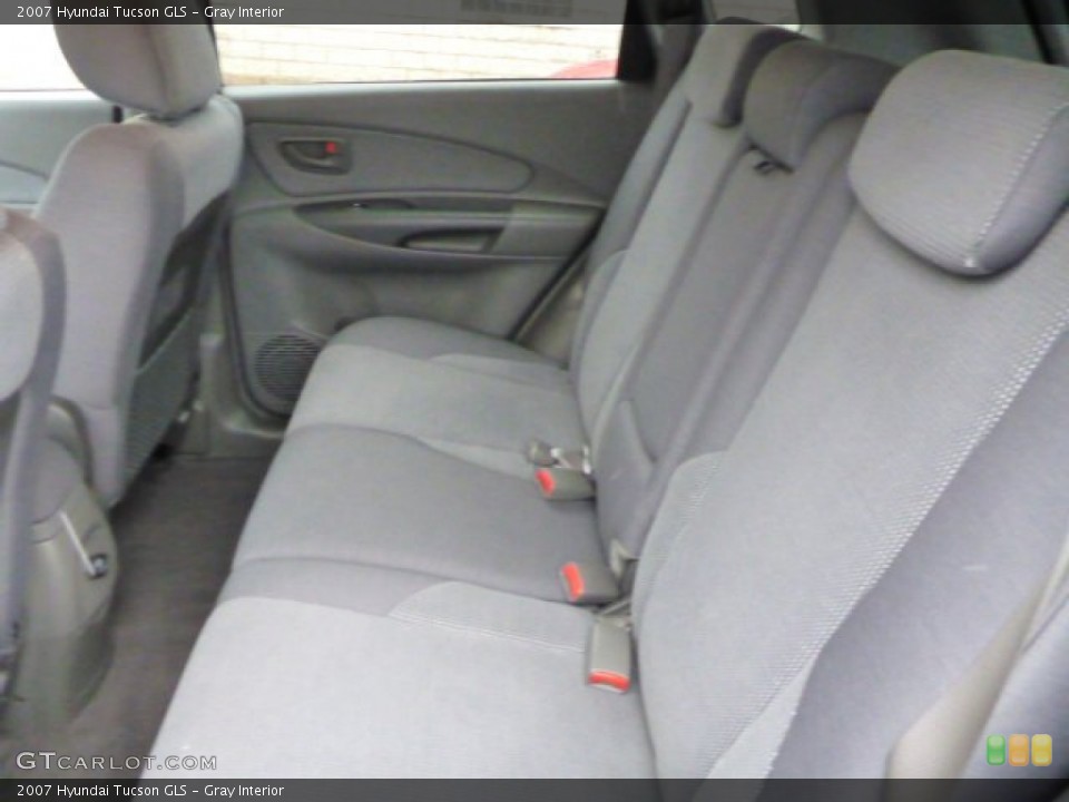 Gray Interior Rear Seat for the 2007 Hyundai Tucson GLS #77852359