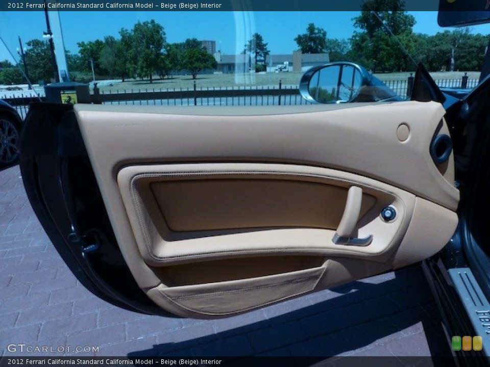 Beige (Beige) Interior Door Panel for the 2012 Ferrari California  #77853218