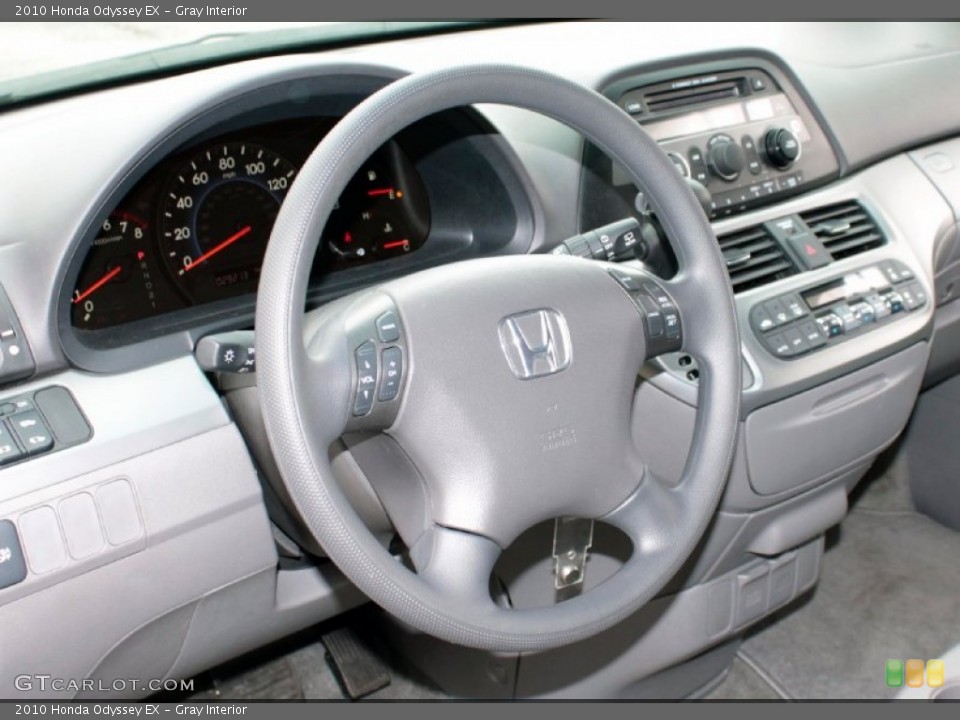 Gray Interior Steering Wheel for the 2010 Honda Odyssey EX #77853300