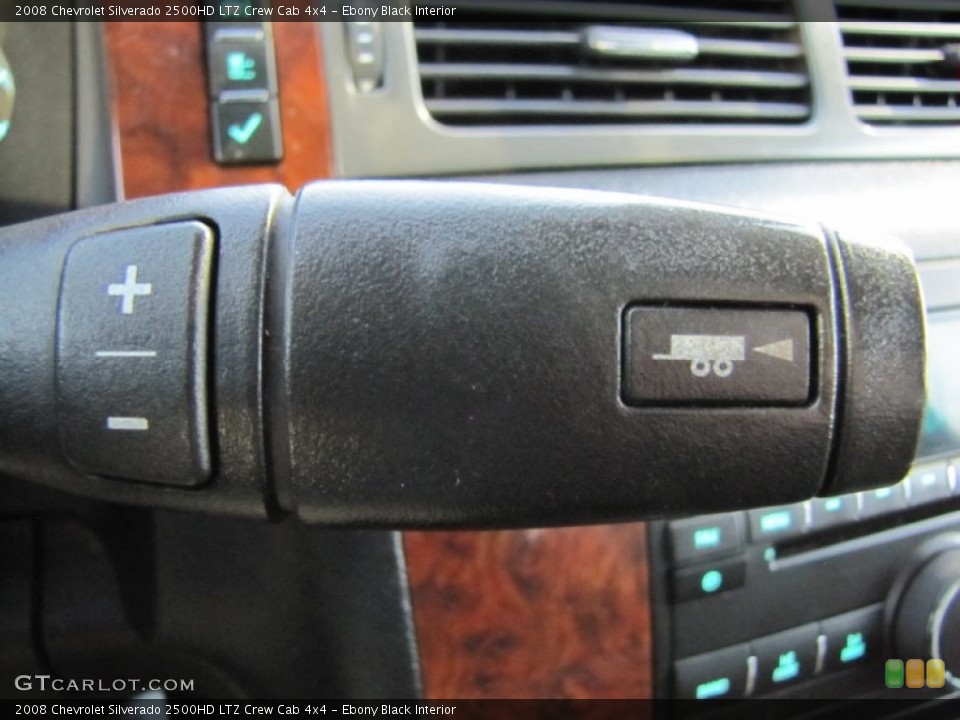 Ebony Black Interior Transmission for the 2008 Chevrolet Silverado 2500HD LTZ Crew Cab 4x4 #77854632