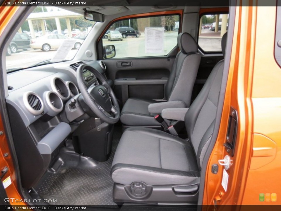 Black/Gray Interior Photo for the 2006 Honda Element EX-P #77854944