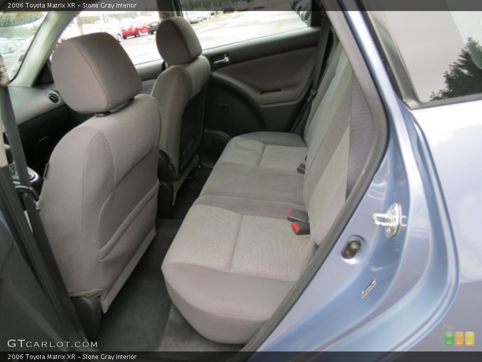 Stone Gray Interior Rear Seat for the 2006 Toyota Matrix XR #77856054