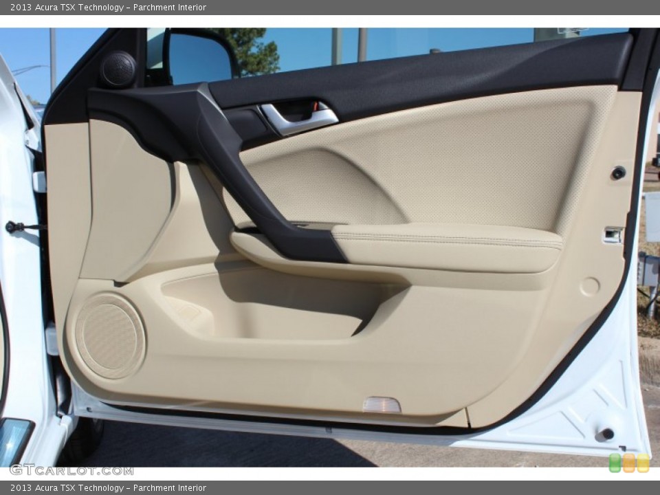 Parchment Interior Door Panel for the 2013 Acura TSX Technology #77856123