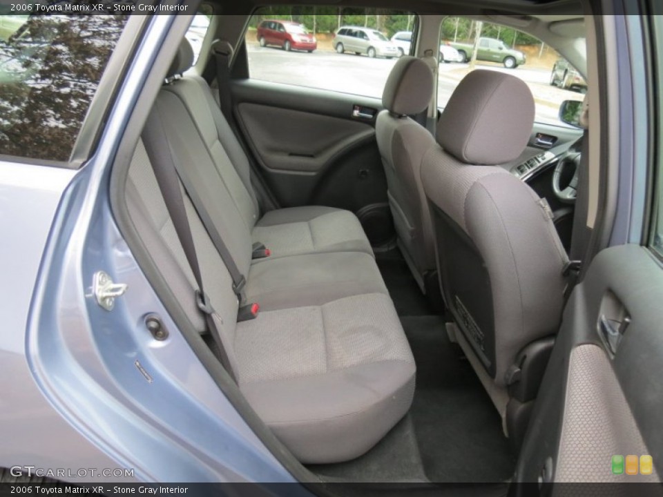 Stone Gray Interior Rear Seat for the 2006 Toyota Matrix XR #77856189