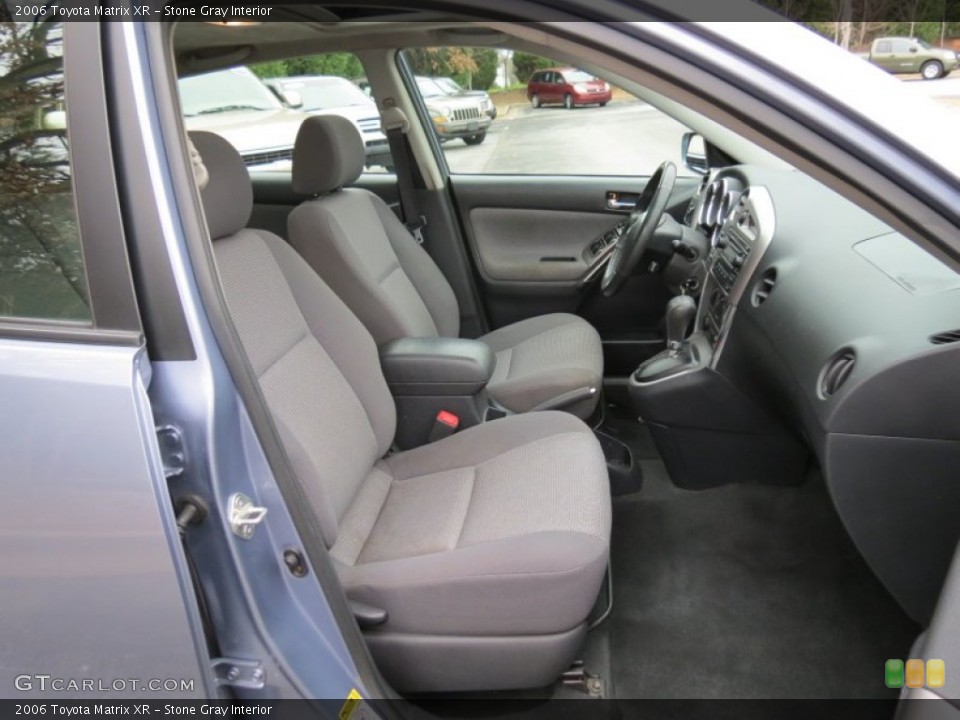 Stone Gray 2006 Toyota Matrix Interiors