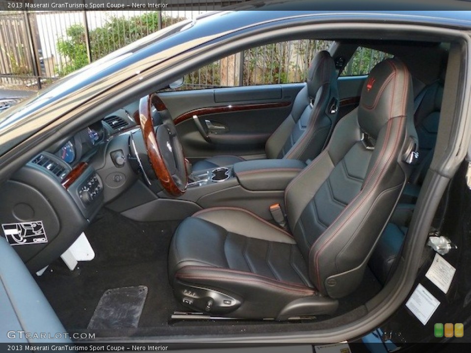 Nero Interior Photo for the 2013 Maserati GranTurismo Sport Coupe #77856219