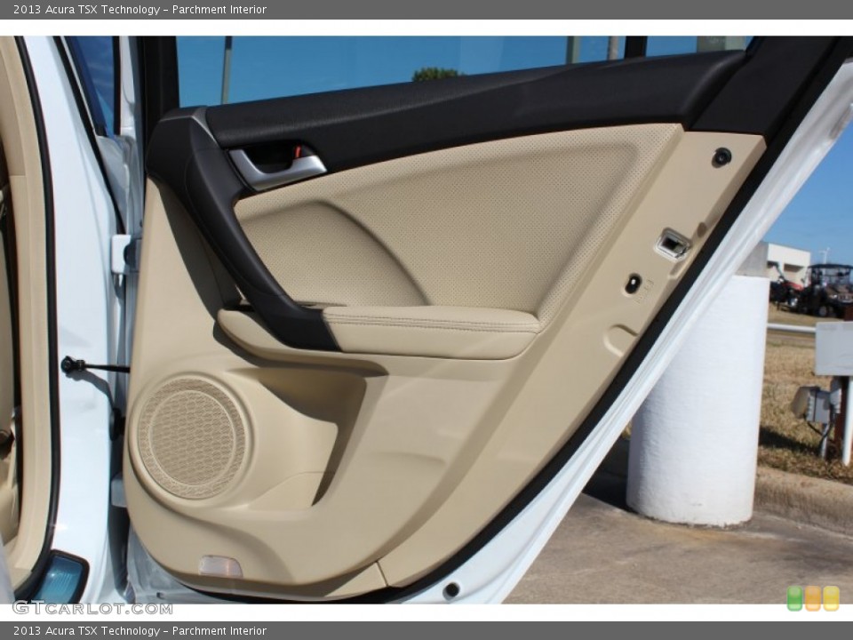 Parchment Interior Door Panel for the 2013 Acura TSX Technology #77856220