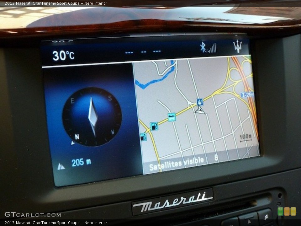 Nero Interior Navigation for the 2013 Maserati GranTurismo Sport Coupe #77856367