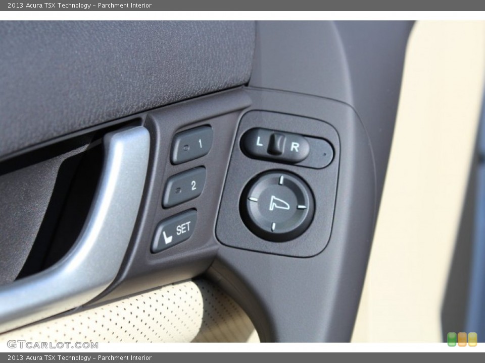 Parchment Interior Controls for the 2013 Acura TSX Technology #77856409