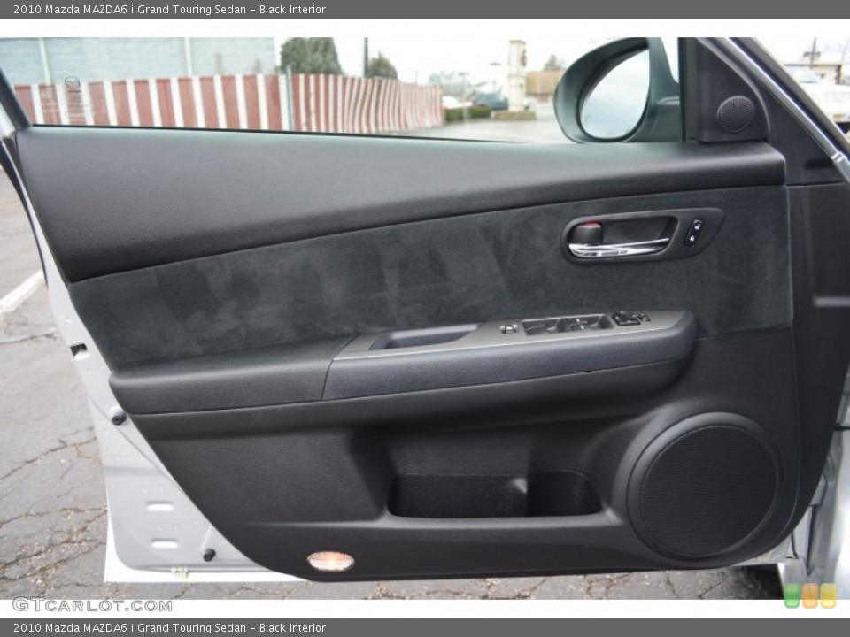 Black Interior Door Panel for the 2010 Mazda MAZDA6 i Grand Touring Sedan #77856730