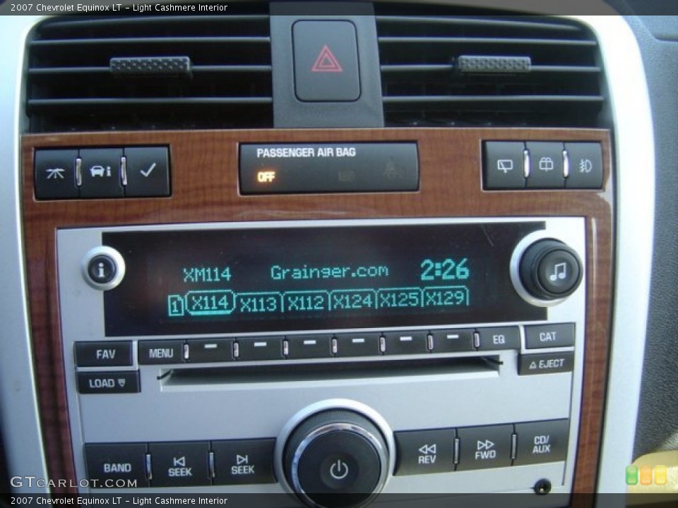 Light Cashmere Interior Audio System for the 2007 Chevrolet Equinox LT #77856947