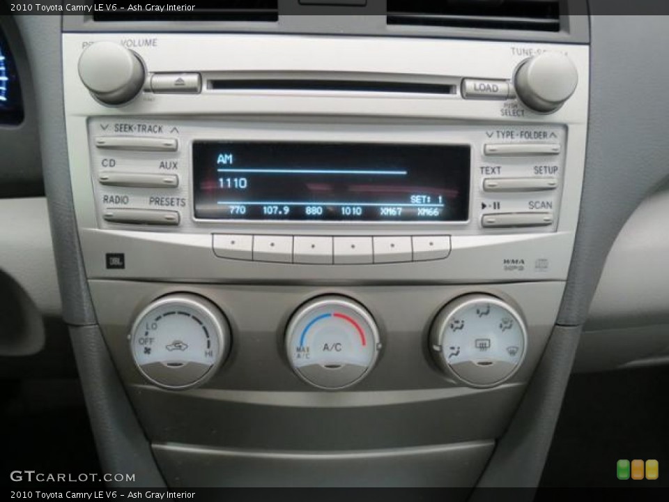 Ash Gray Interior Audio System for the 2010 Toyota Camry LE V6 #77857846