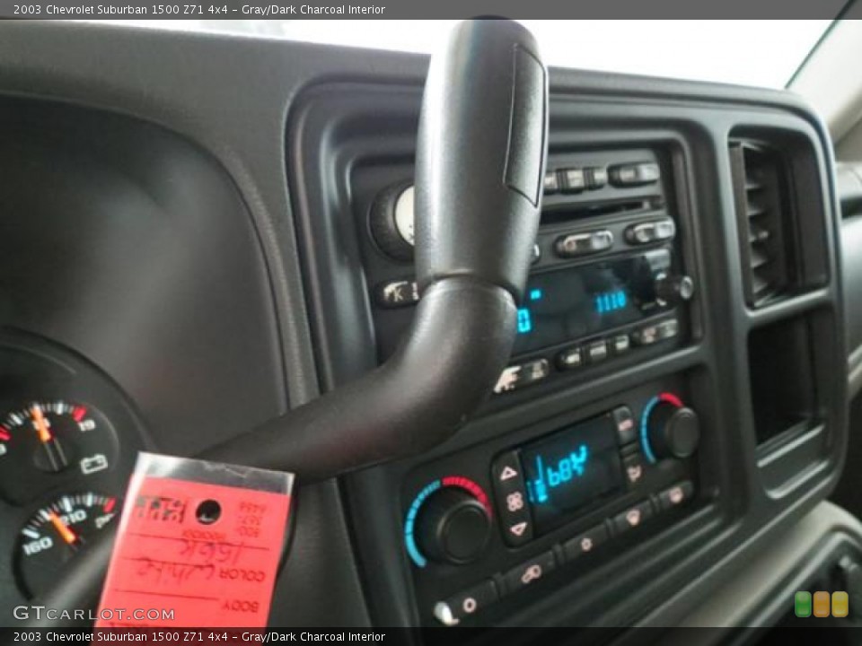 Gray/Dark Charcoal Interior Transmission for the 2003 Chevrolet Suburban 1500 Z71 4x4 #77858545