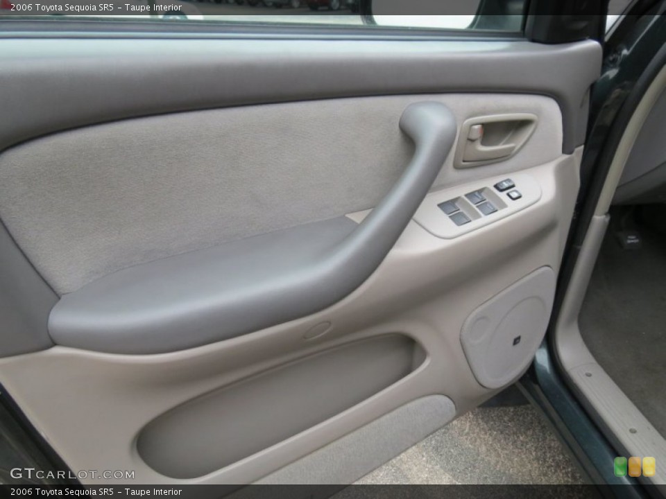 Taupe Interior Door Panel for the 2006 Toyota Sequoia SR5 #77858949