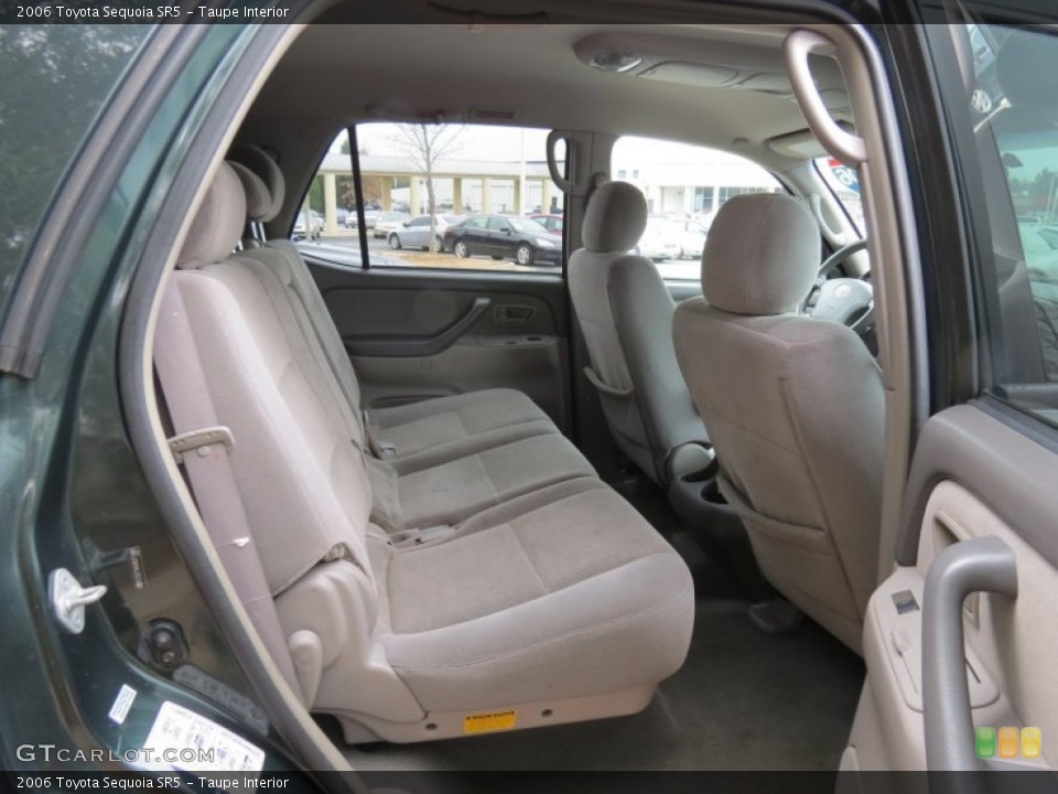 Taupe Interior Rear Seat for the 2006 Toyota Sequoia SR5 #77859022