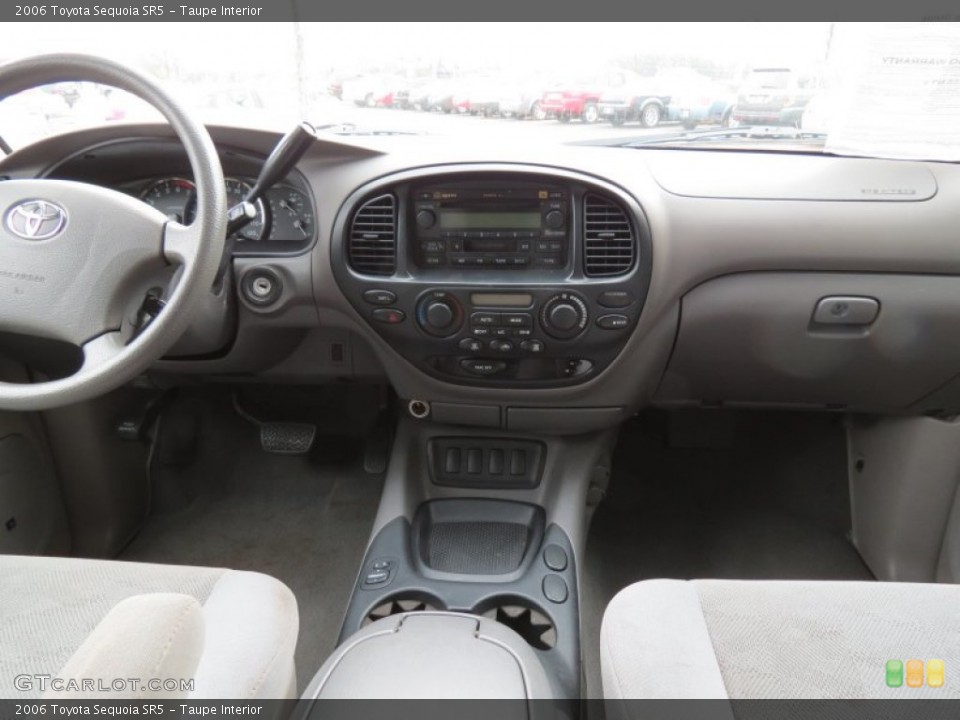 Taupe Interior Dashboard for the 2006 Toyota Sequoia SR5 #77859048