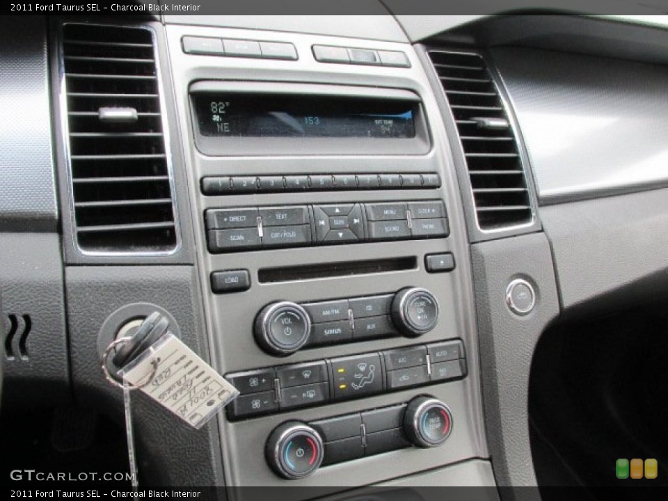Charcoal Black Interior Controls for the 2011 Ford Taurus SEL #77859776