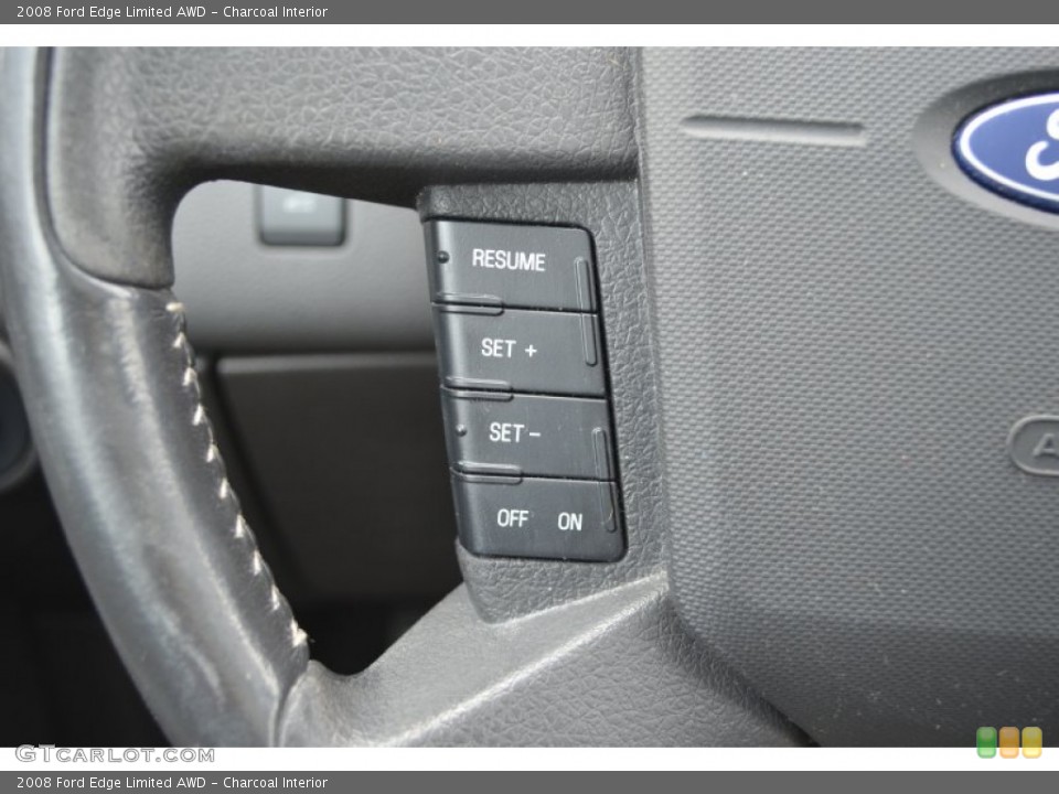 Charcoal Interior Controls for the 2008 Ford Edge Limited AWD #77860401