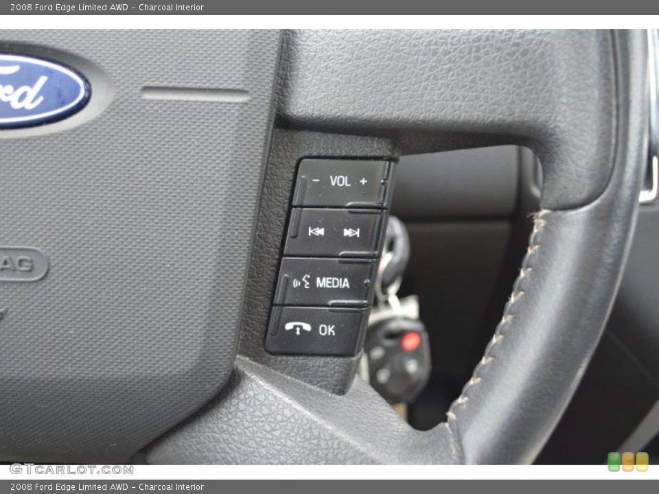 Charcoal Interior Controls for the 2008 Ford Edge Limited AWD #77860426