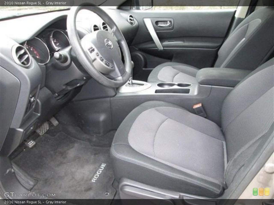 Gray Interior Photo for the 2010 Nissan Rogue SL #77860911