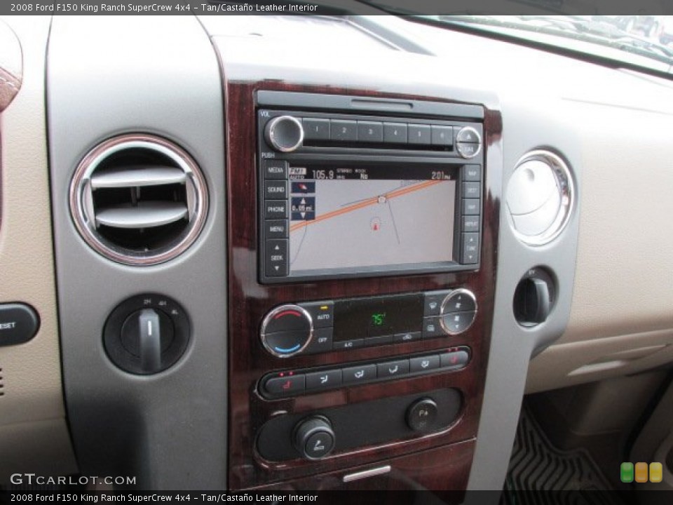 Tan/Castaño Leather Interior Controls for the 2008 Ford F150 King Ranch SuperCrew 4x4 #77862121