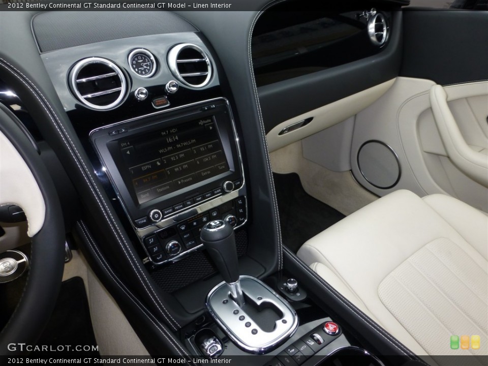 Linen Interior Controls for the 2012 Bentley Continental GT  #77862403