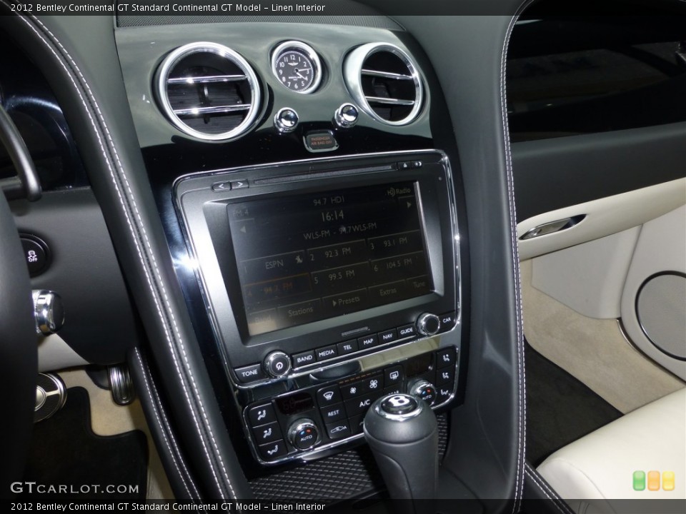 Linen Interior Controls for the 2012 Bentley Continental GT  #77862439