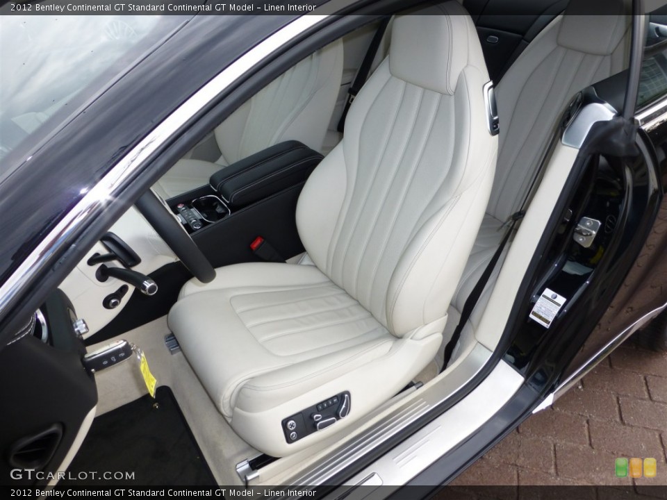 Linen Interior Front Seat for the 2012 Bentley Continental GT  #77862620