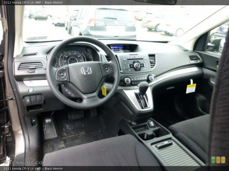 Black Interior Prime Interior for the 2013 Honda CR-V LX AWD #77864073