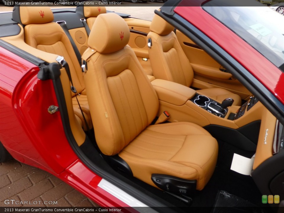Cuoio Interior Front Seat for the 2013 Maserati GranTurismo Convertible GranCabrio #77864169