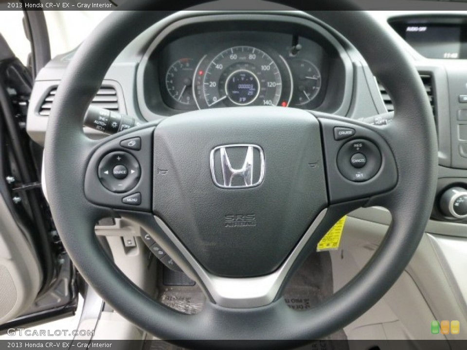 Gray Interior Steering Wheel for the 2013 Honda CR-V EX #77864604